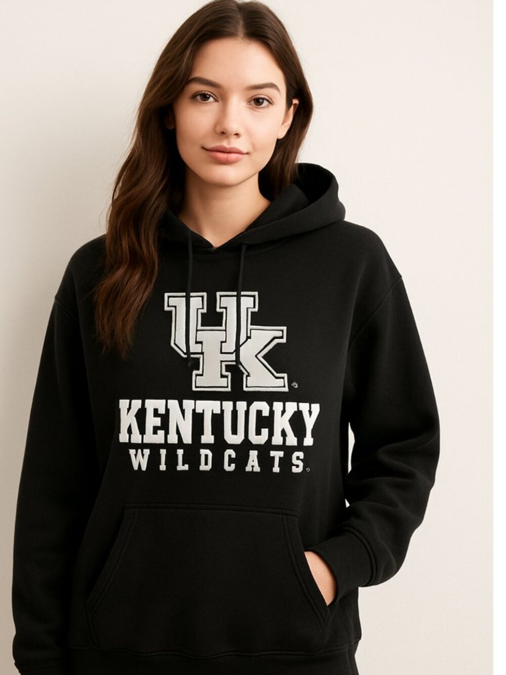 University of Kentucky Russell Athletic Hoodie Size Large UK Wildcats